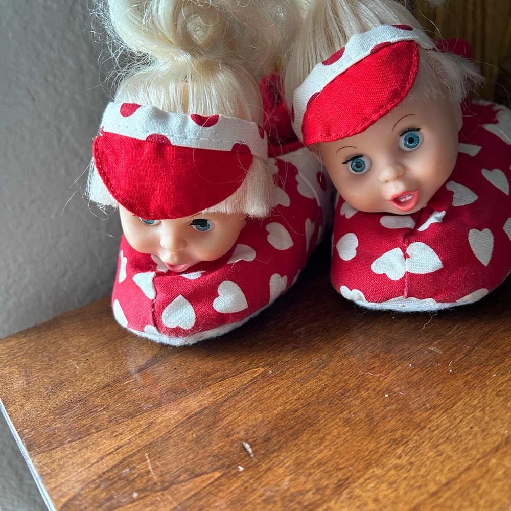 1991 Galoob Baby Face Slippers Rare! Vintage Kids Youth